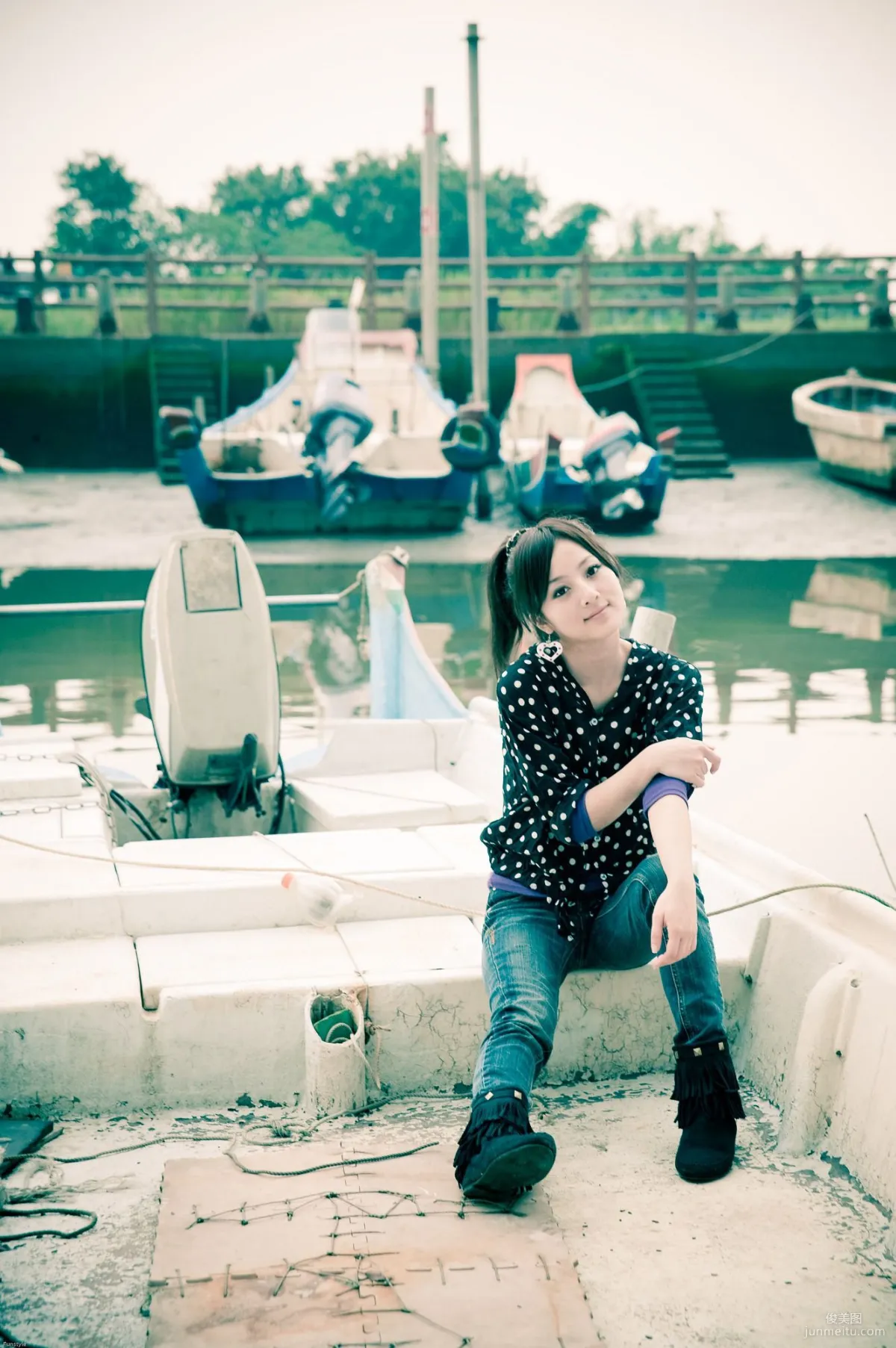 Guozi MM/Zhang Kaijie, Guandu Qu Outdoor Shoot, Photo Set photo 41