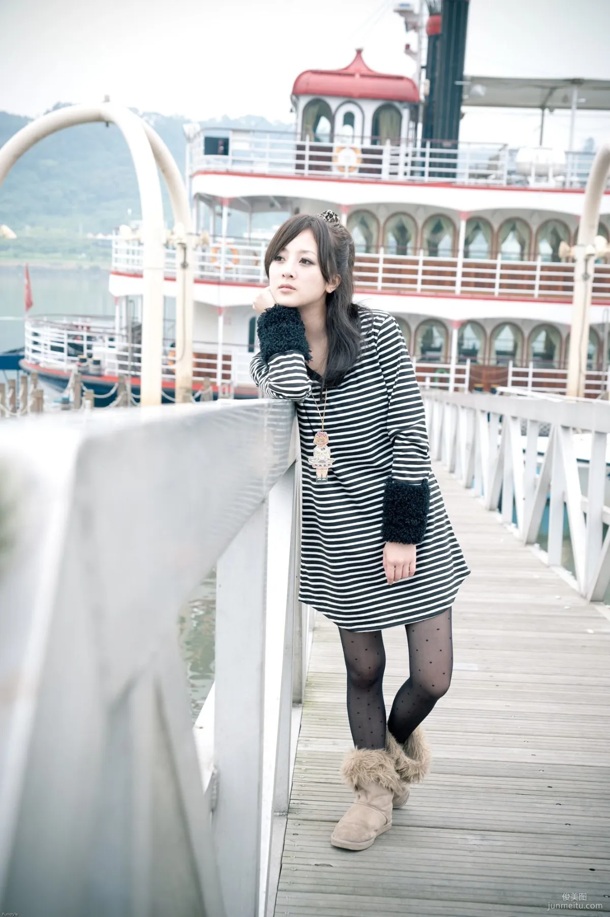 Guozi MM/Zhang Kaijie, Guandu Qu Outdoor Shoot, Photo Set photo 11