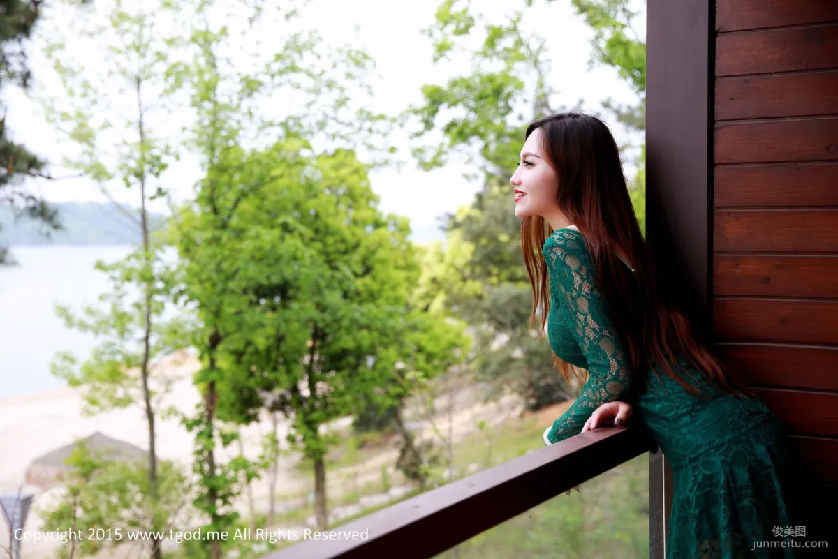 Youth Goddesses Lu Siyu, Xia Jing Goddess Arrives Jiujiang Huayuan Valley [TGOD] Photo Set photo 10