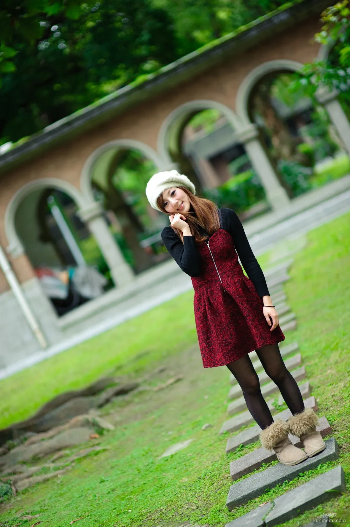 Guozi MM/Zhang Yunfei NTU Outdoor Shoot Part 8 Photo Set photo 91