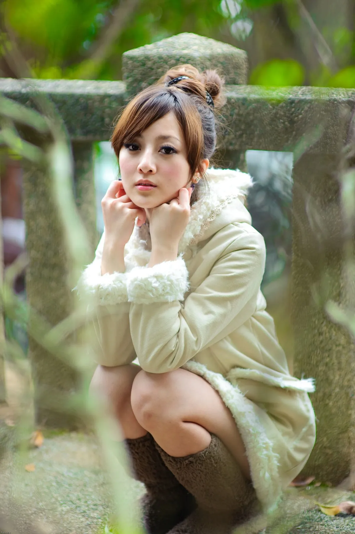 Guozi Mikako, Tamsui Little White House and Hobe Fort Outdoor Shoot Photo Set photo 34