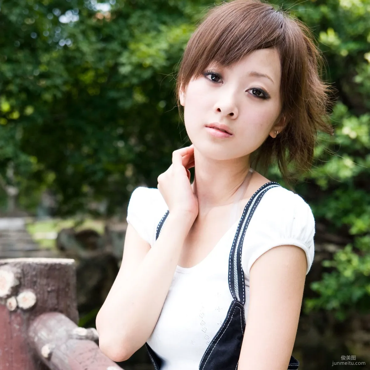 Guo Zi MM, Zhang Kaijie, Shuangxi Park Outdoor Shoot Photo Set photo 62