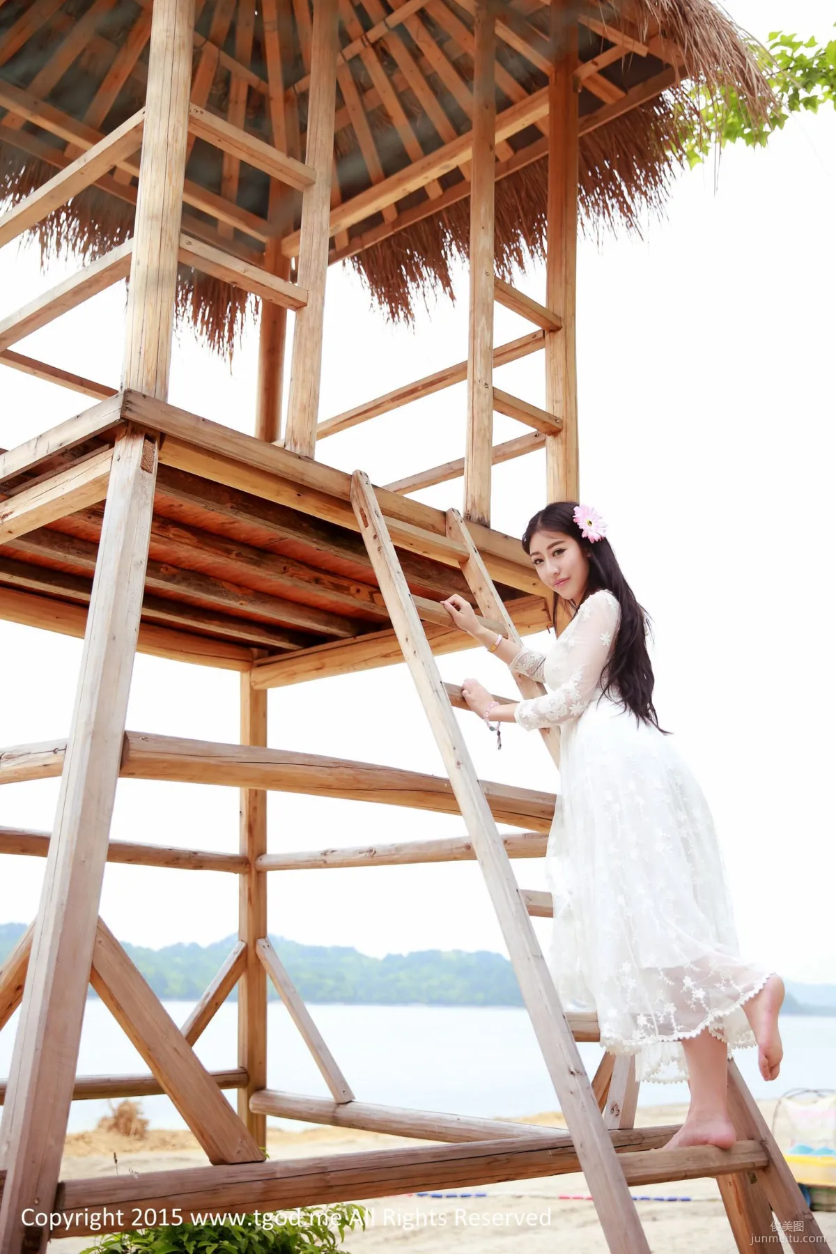 Youth Goddesses Lu Siyu, Xia Jing Goddess Arrives Jiujiang Huayuan Valley [TGOD] Photo Set photo 15