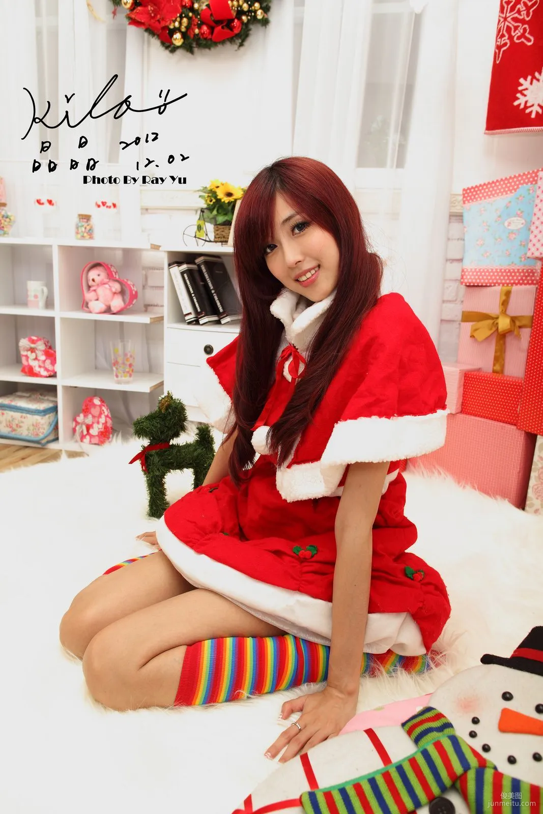 Kila Jingjing / Liao Tingling Christmas Series Photo Set photo 45
