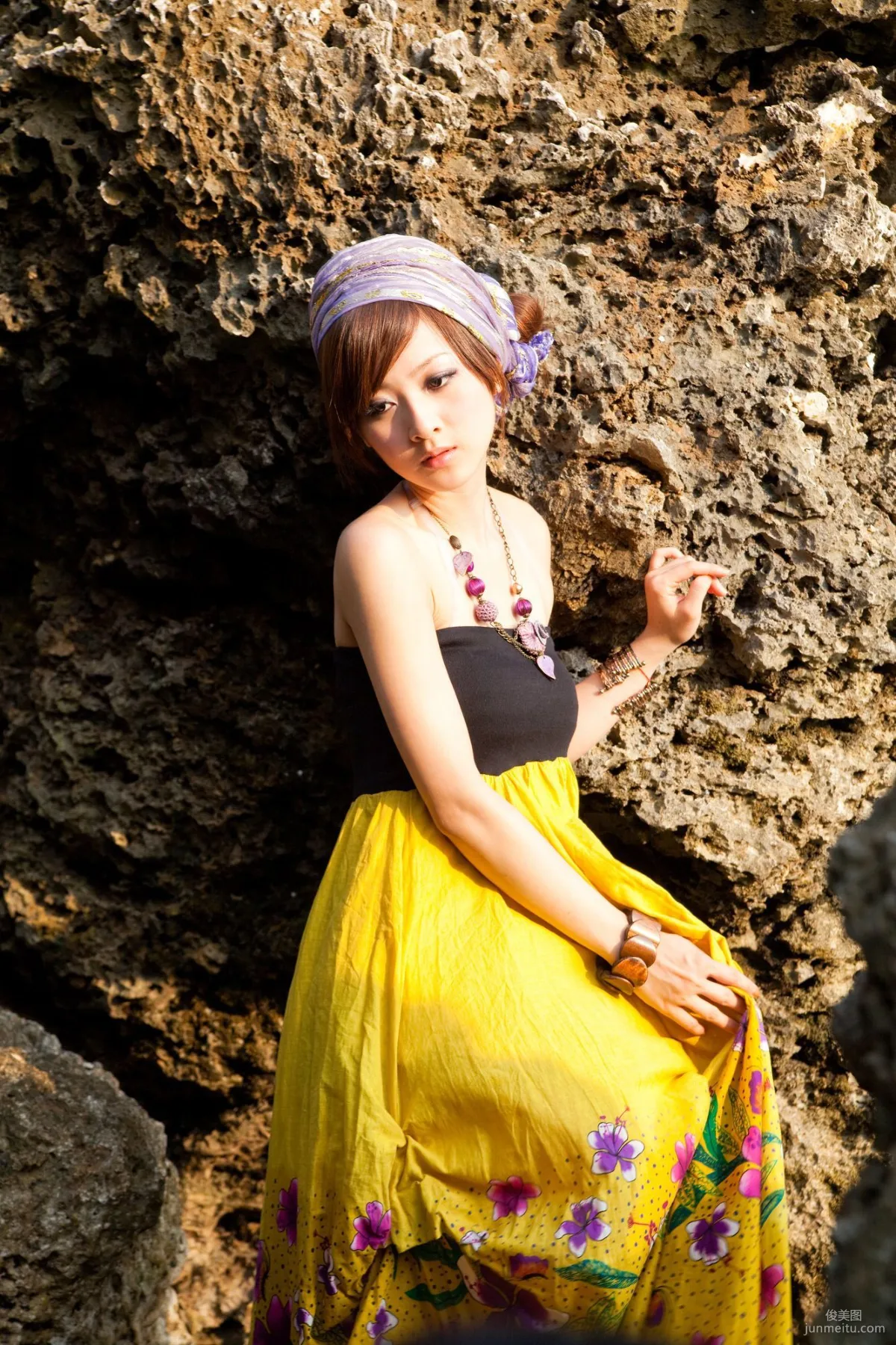 Taiwan Goddess Guozai MM, Xiaopin, Little Liuqiu Outdoor Shoot Photo Set photo 18