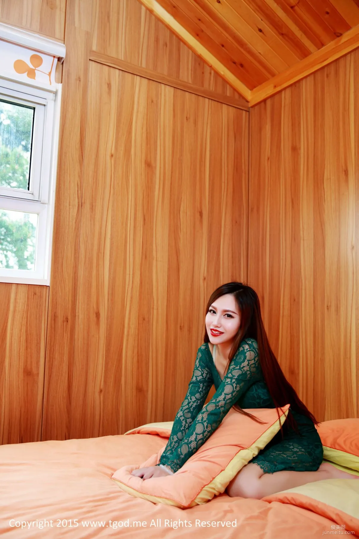 Youth Goddesses Lu Siyu, Xia Jing Goddess Arrives Jiujiang Huayuan Valley [TGOD] Photo Set photo 12