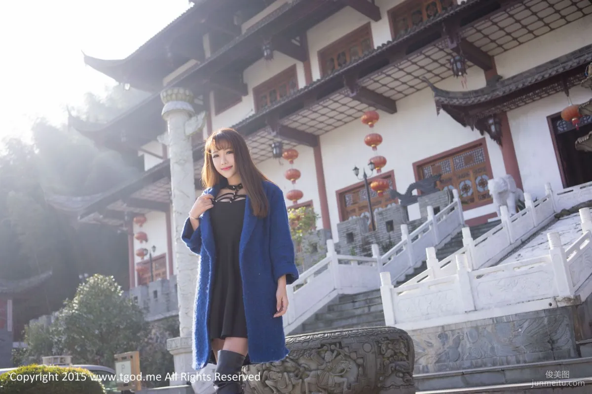 Yu Ji Una, Akiki Zhu Ruomu, Goddess Arrives: Suichang Tangmu Garden [TGOD] Photo Set photo 3