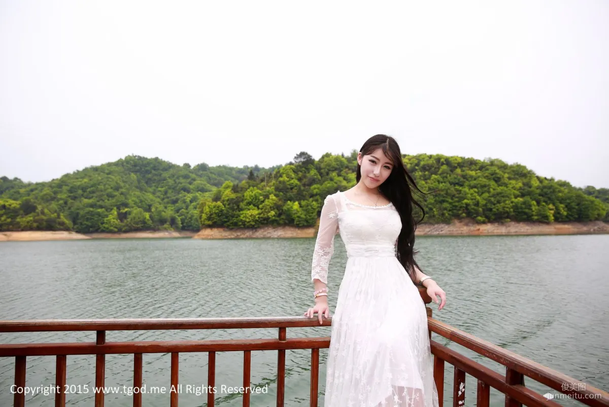 Youth Goddesses Lu Siyu, Xia Jing Goddess Arrives Jiujiang Huayuan Valley [TGOD] Photo Set photo 2