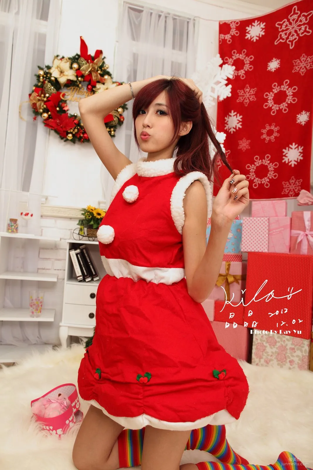 Kila Jingjing / Liao Tingling Christmas Series Photo Set photo 107