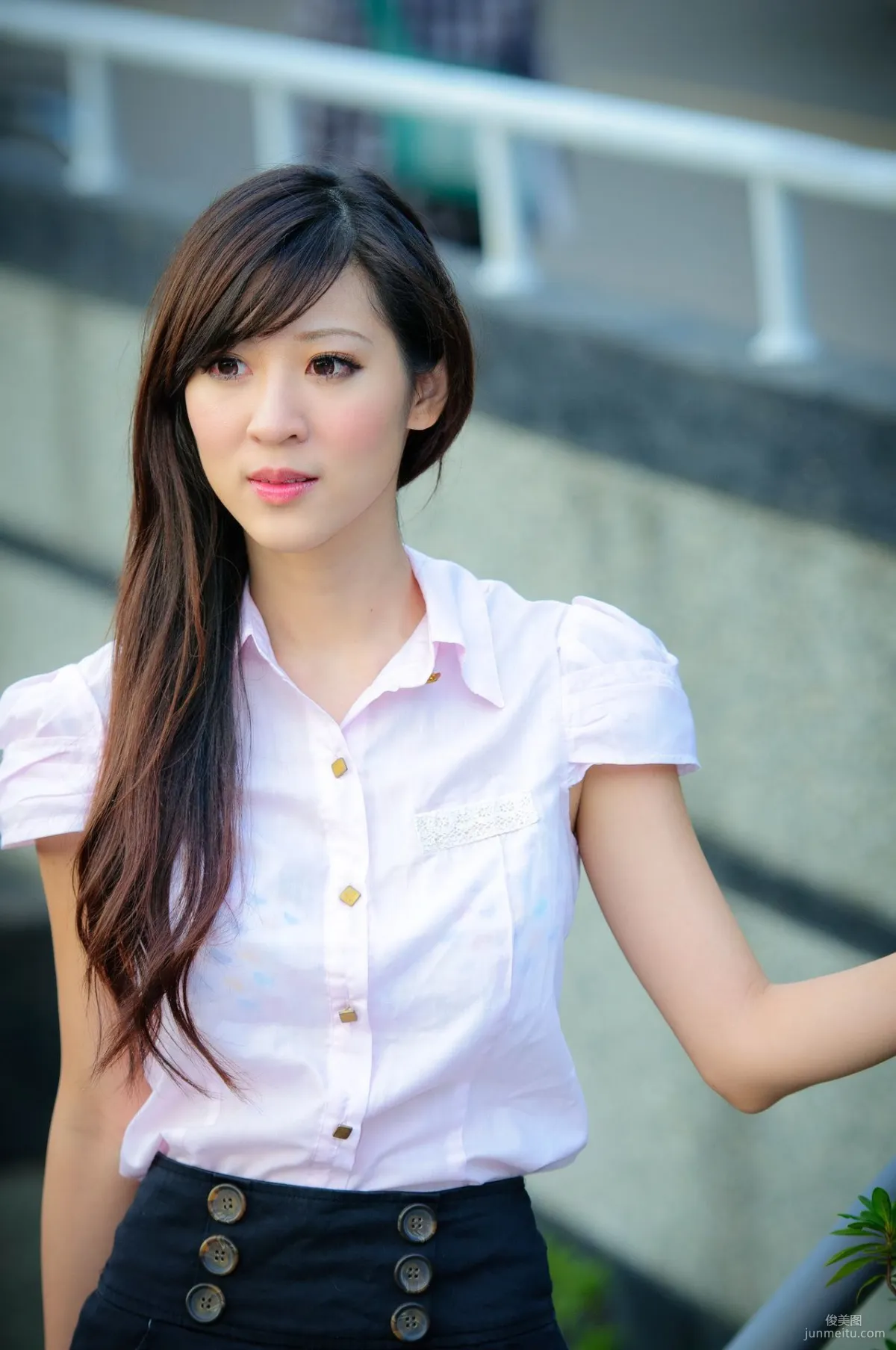 Ginnie Han Gennie / Wei Wei / Chen Weirong Fresh and Beautiful Outdoor Shoot Photo Set photo 20