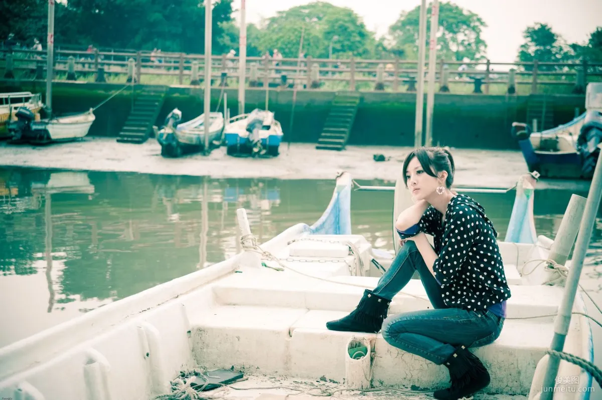 Guozi MM/Zhang Kaijie, Guandu Qu Outdoor Shoot, Photo Set photo 43