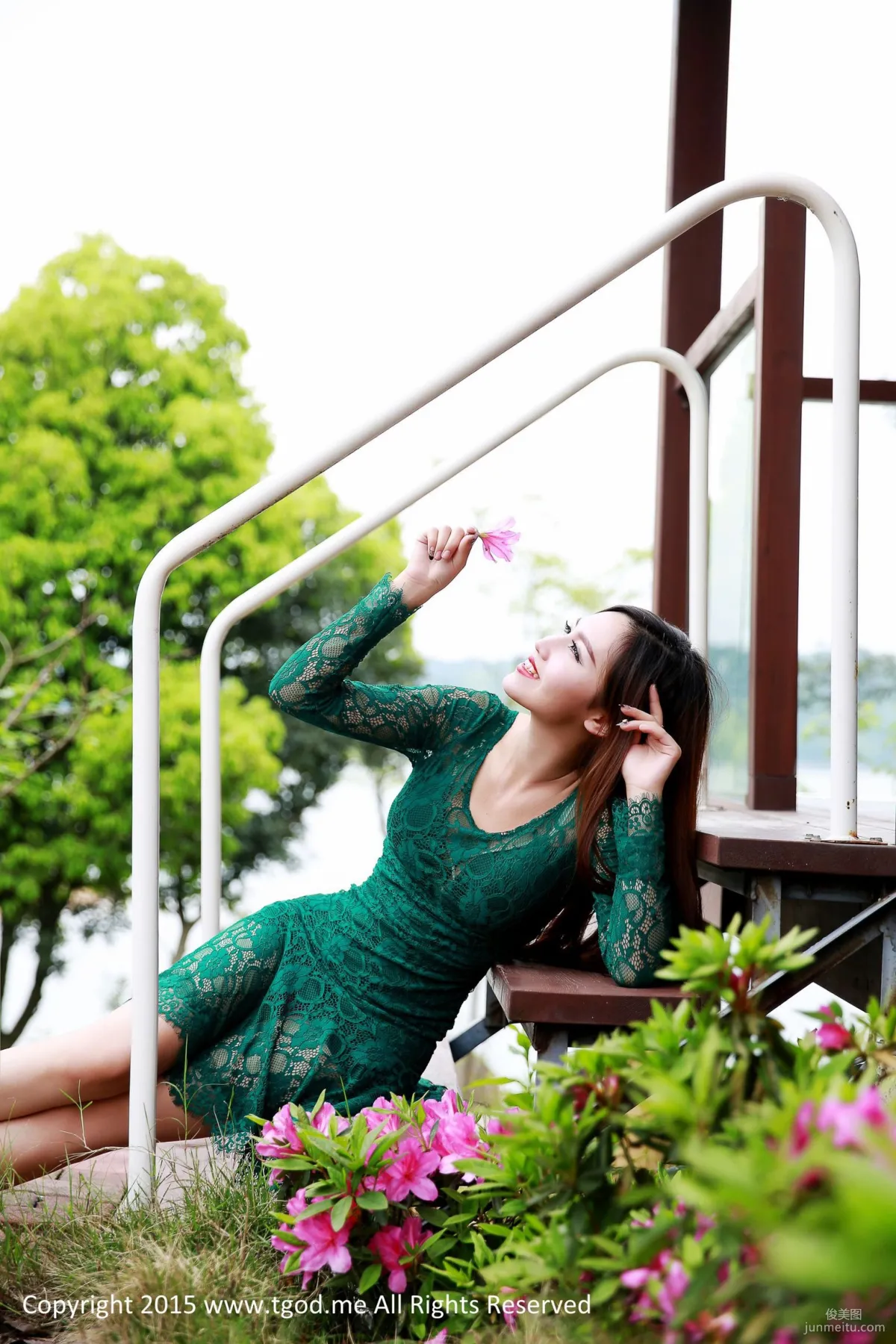Youth Goddesses Lu Siyu, Xia Jing Goddess Arrives Jiujiang Huayuan Valley [TGOD] Photo Set photo 11