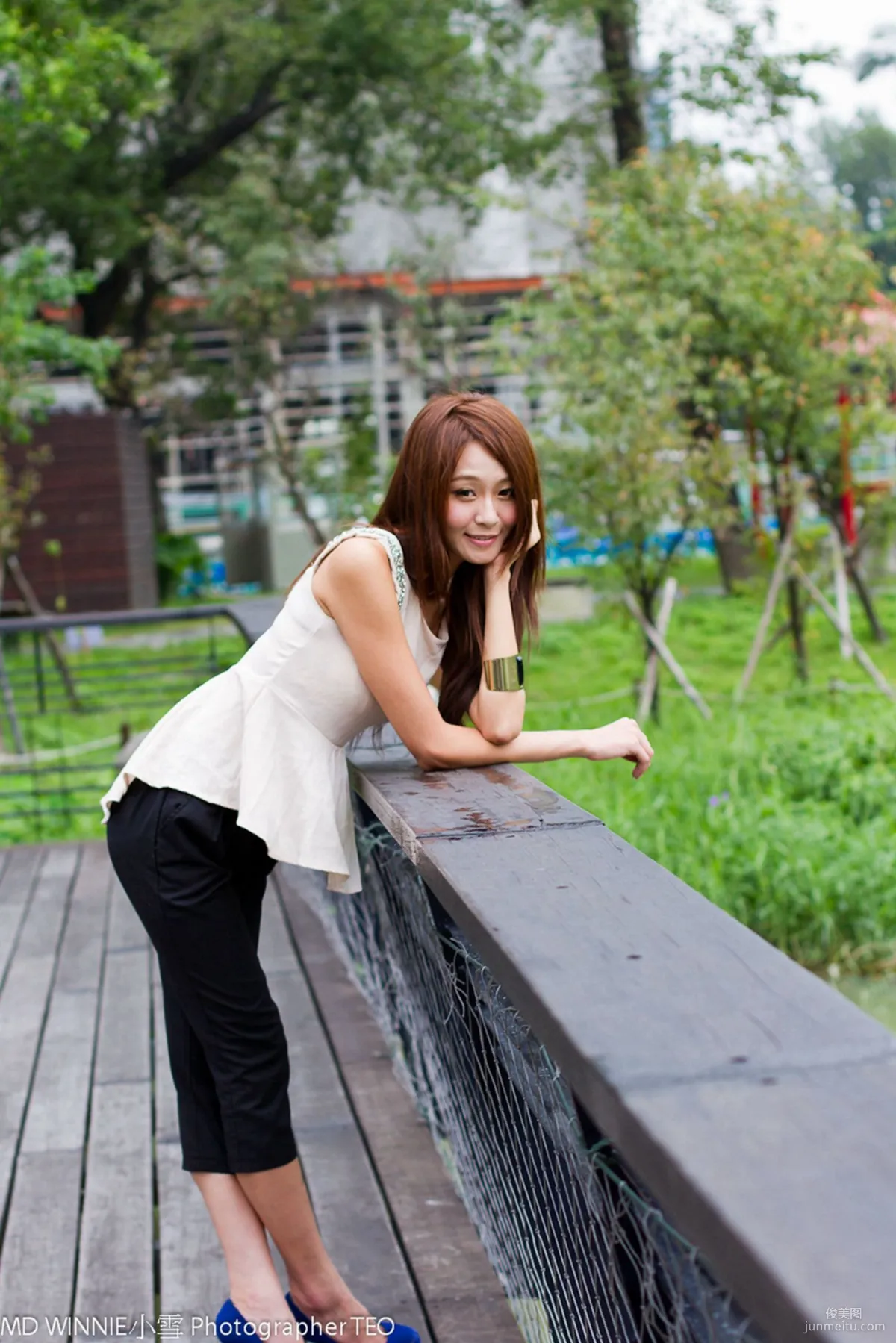 Zhuang Yonghui Winnie Xiaoxue, Songshan Cultural Park Outdoor Shoot Photo Set photo 8