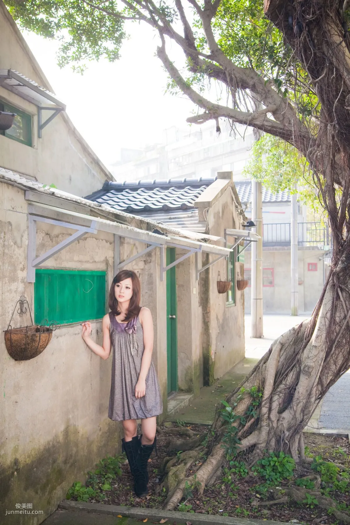 Guo Zi MM/Zhang Kaijie, Sisi South Village + Daan Forest Park Outdoor Shoot Photo Set photo 49
