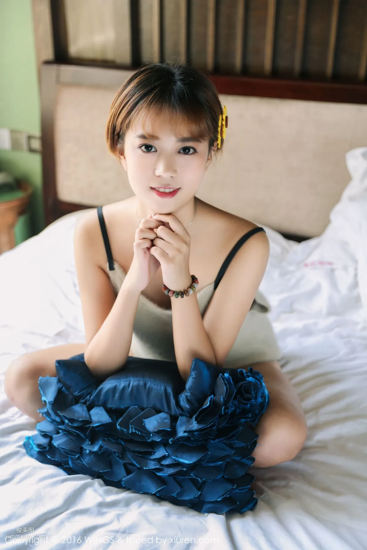 Ningmeng vivi - Top-Notch Short-Haired Handsome Model [WingS] Vol.019 Photo Set photo 38