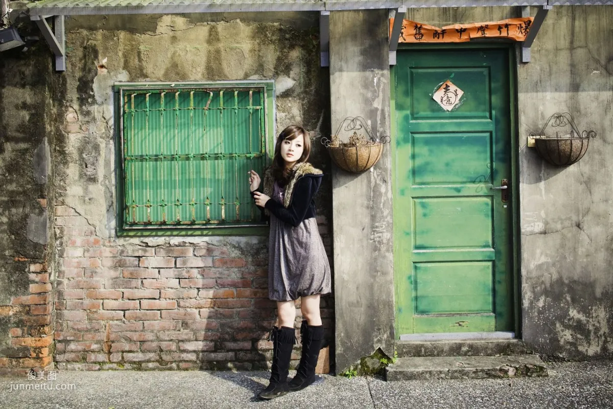 Guo Zi MM/Zhang Kaijie, Sisi South Village + Daan Forest Park Outdoor Shoot Photo Set photo 46