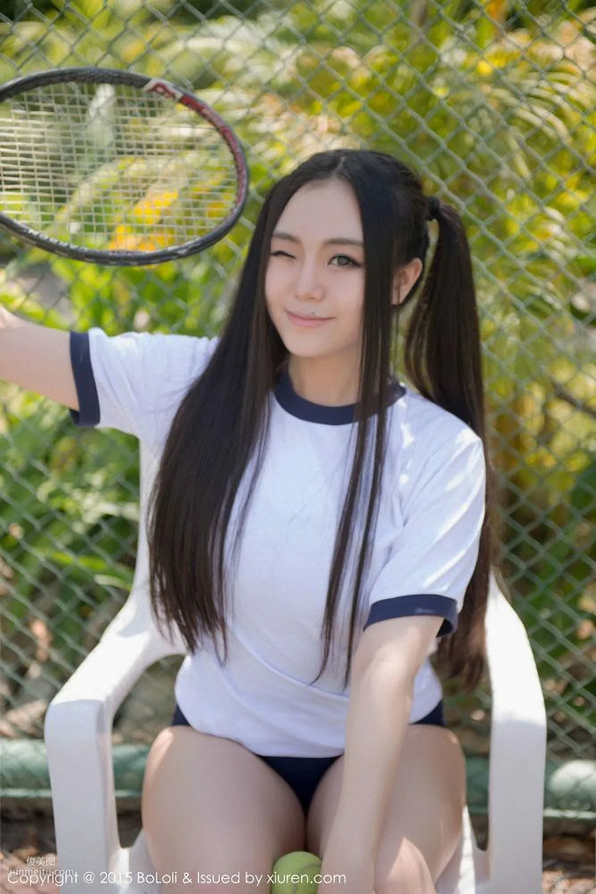 Xu Wenting Regina, Japanese Campus Junior Girl Flavor [Boluoshe] Vol.023 Photo Set photo 9