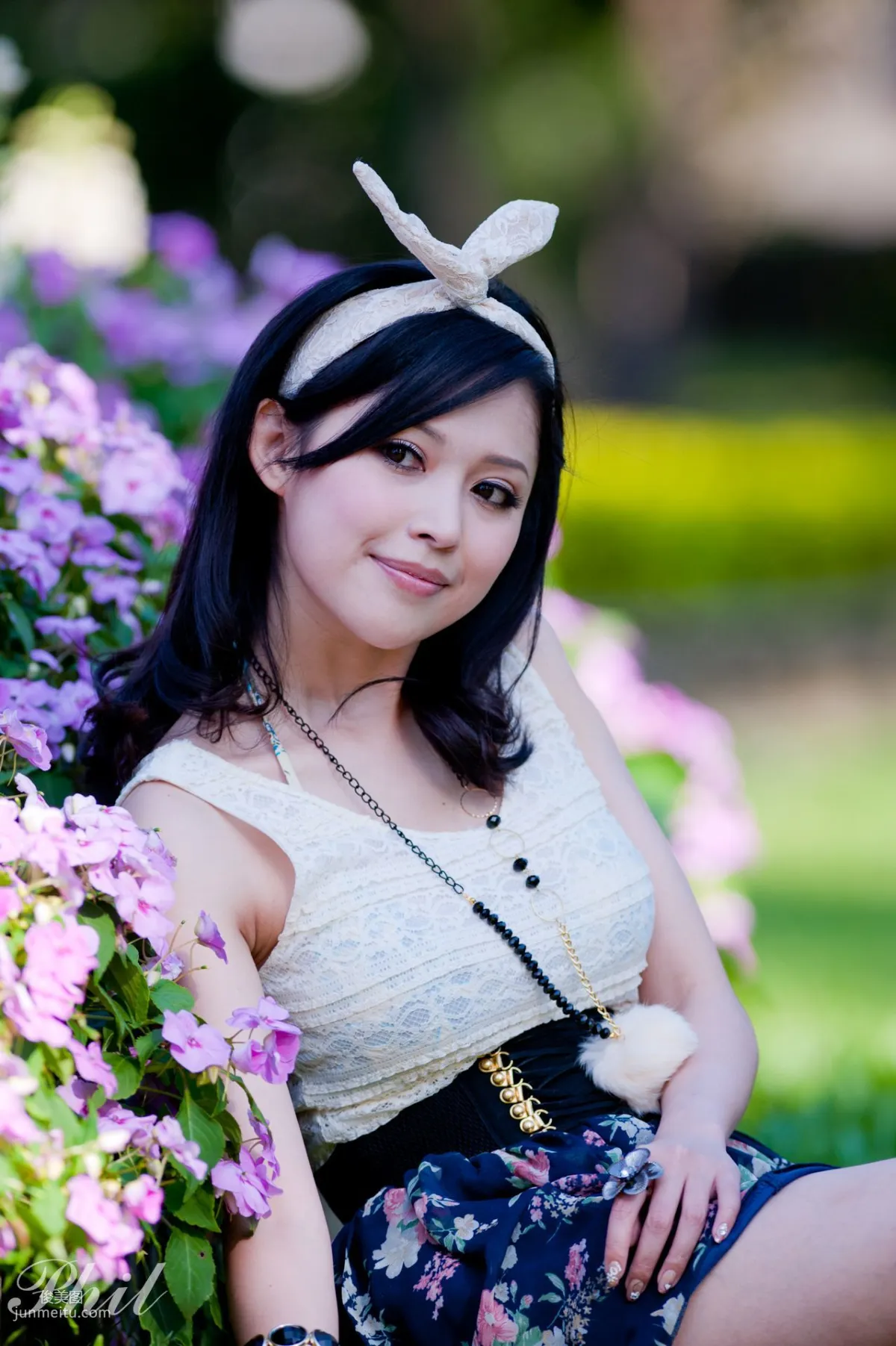 Beautyleg Leg Model Avy Dress Park Outdoor Shoot Photo Set photo 55