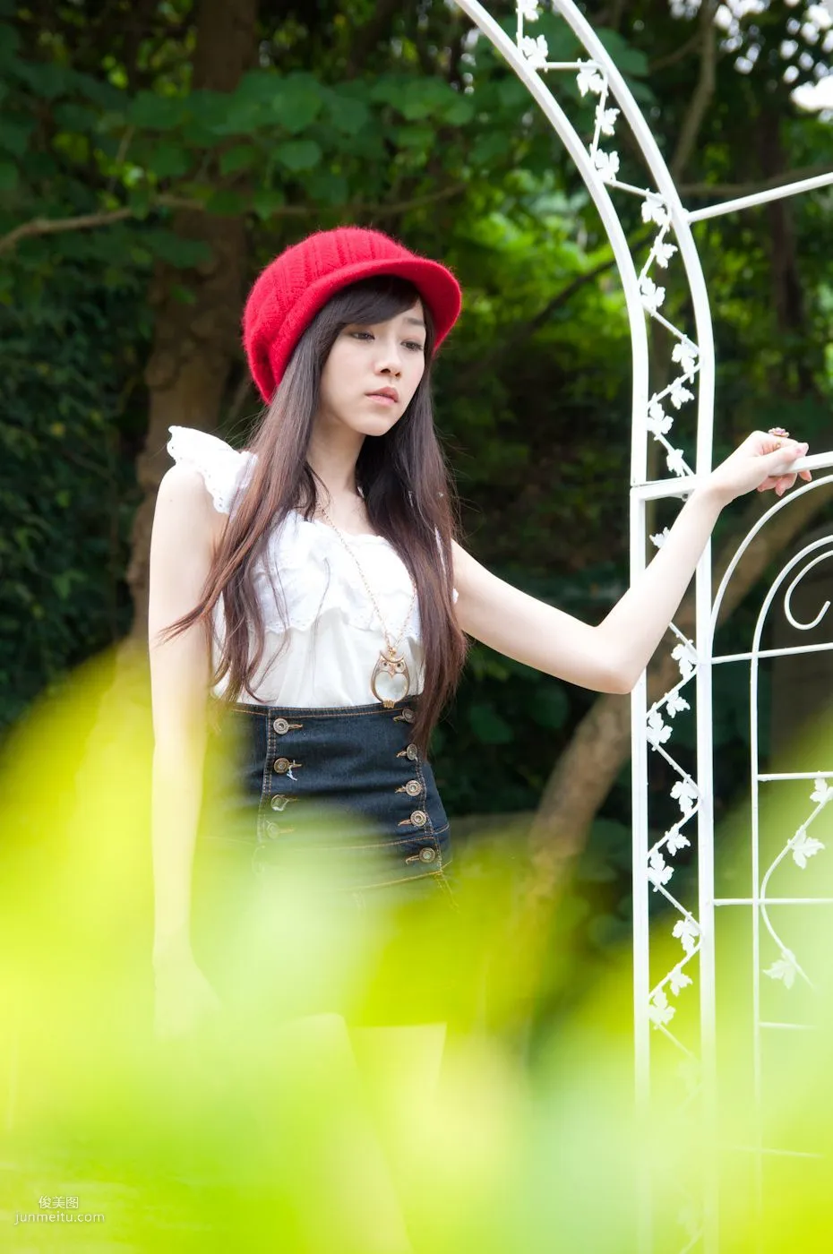 Taiwan Pure Beauty Mika Water Museum Street Snap Photo Set photo 58