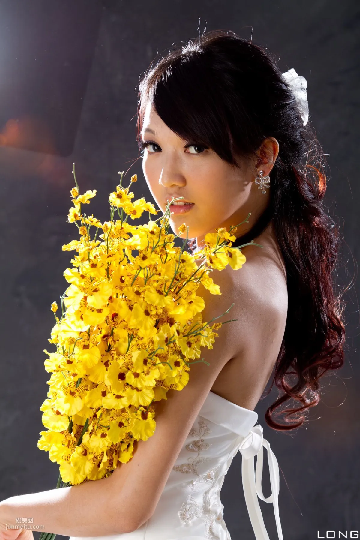 Taiwan Beauty Model Chen Weiting Jill "Wedding Dress White" Photo Set photo 11