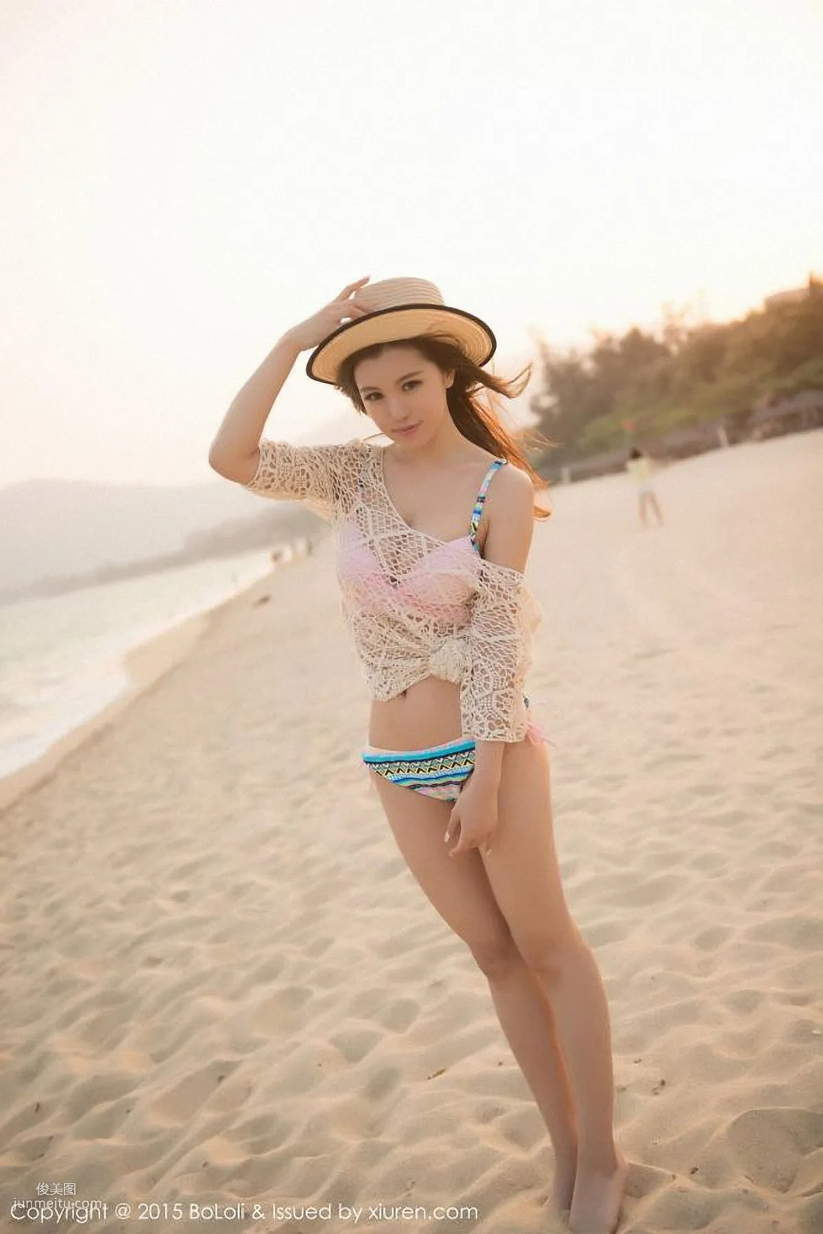 Liu Yaxi, Sanya Travel Shoot, Lace and Bikini Series [Boluoshe] Vol.026 Photo Set photo 10
