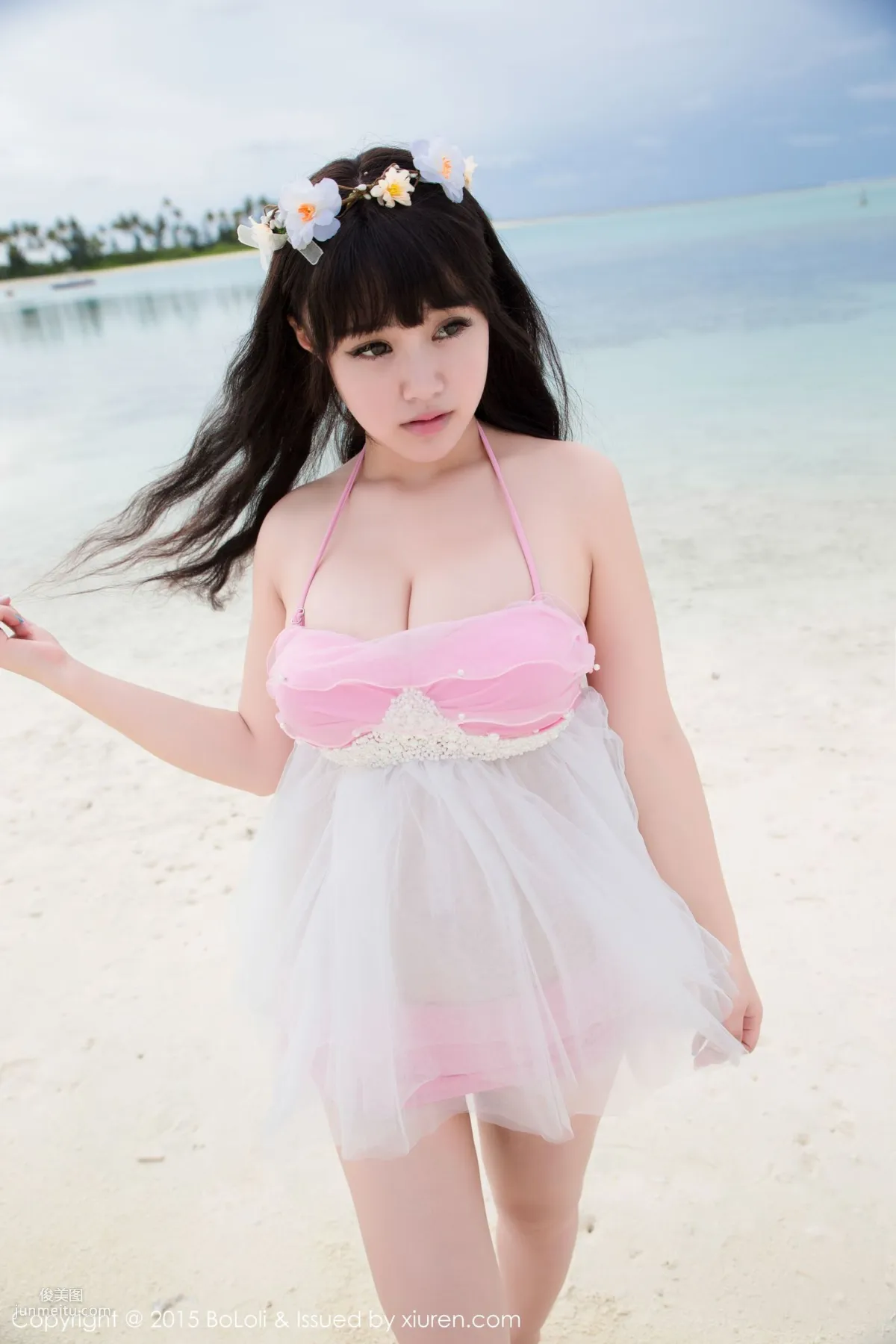 Barbie Keer, Maldives Travel Shoot, Beach and Sand Chapter [Boluoshe] Vol.057 Photo Set photo 35