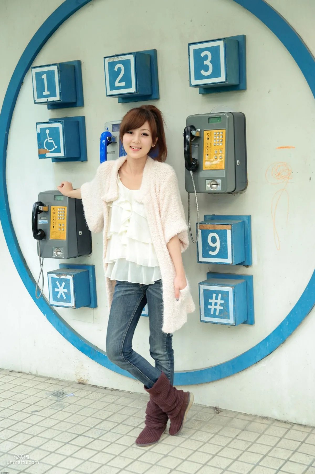 Guo Zi MM/Zhang Kaijie, Sisi South Village + Daan Forest Park Outdoor Shoot Photo Set photo 26