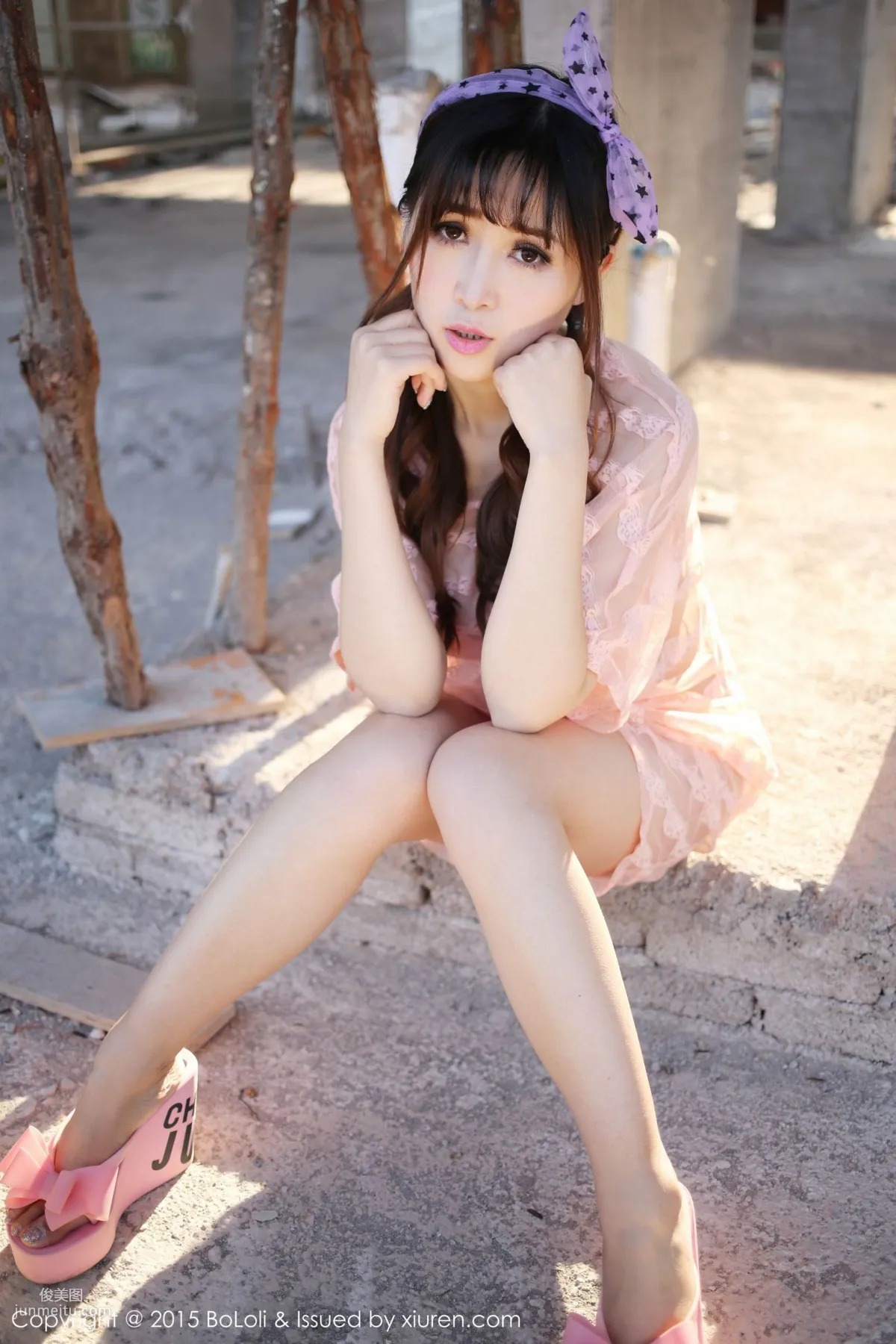 Zhang You ayoyo, Fresh and Pure Beautiful Goddess [Bololi Boluoshe] Vol.010 Photo Set photo 17