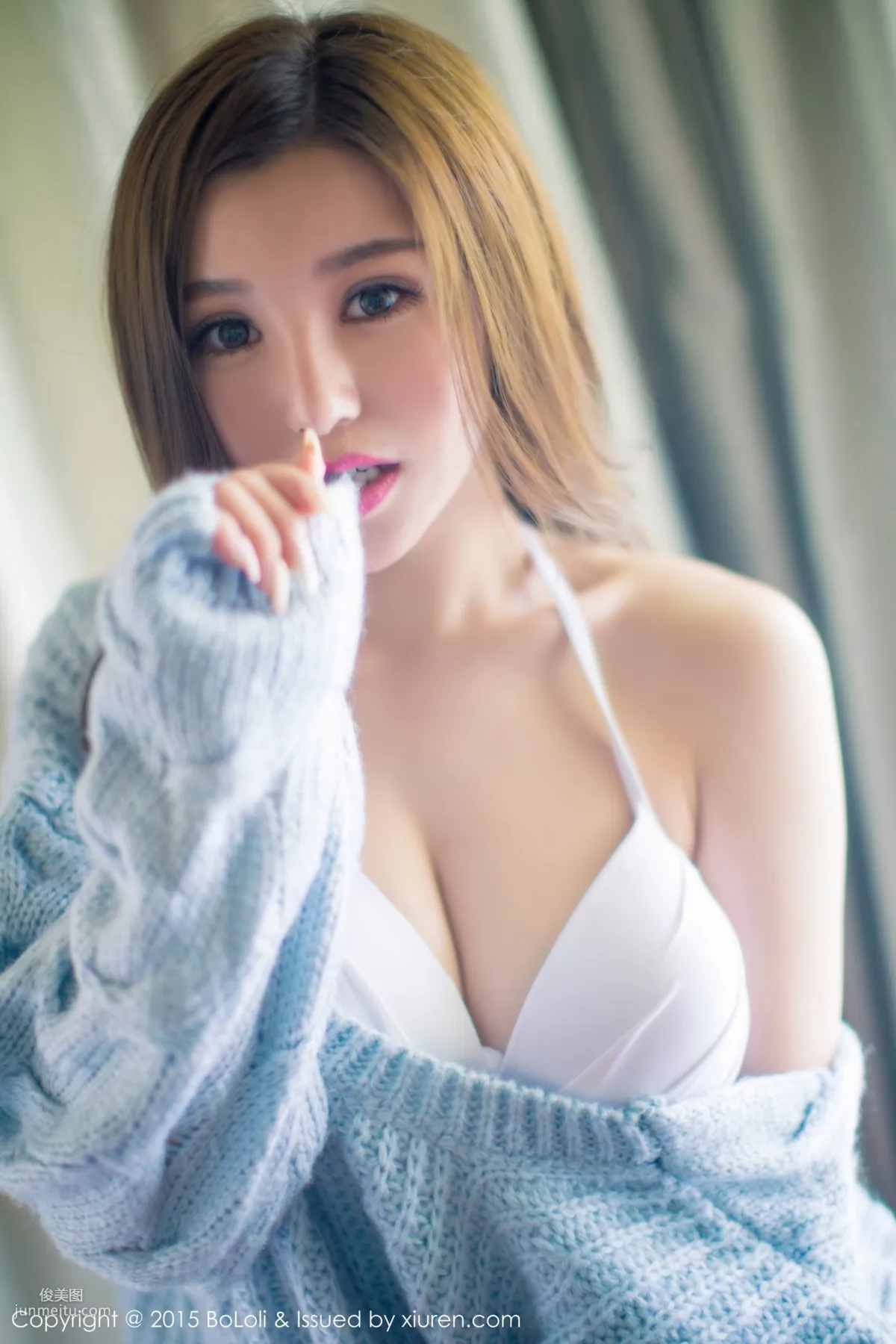 刘娅希《三亚旅拍》两套比基尼 [BoLoli波萝社] Vol.037 写真集19