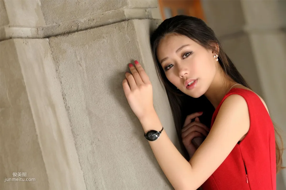 Taiwan Goddess Jia Beier "Aesthetic Fashion Outdoor Shoot" Photo Set photo 5