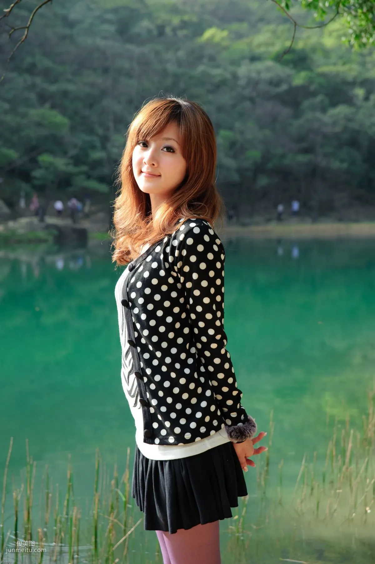 Taiwan Goddess Guozi MM Xinshan Menghu Outdoor Shoot Photo Set photo 15