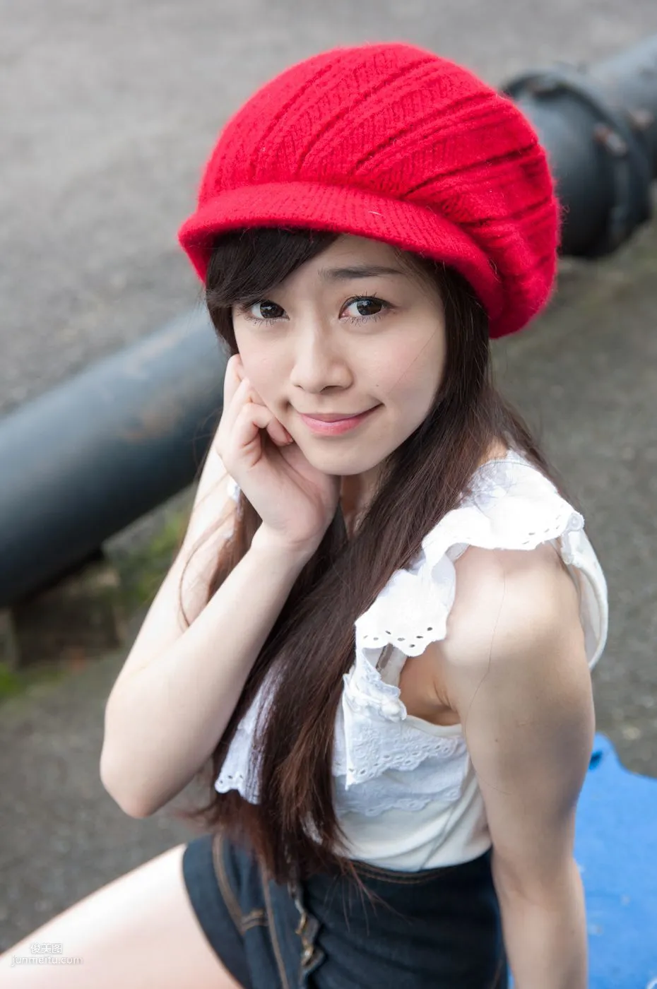 Taiwan Pure Beauty Mika Water Museum Street Snap Photo Set photo 44
