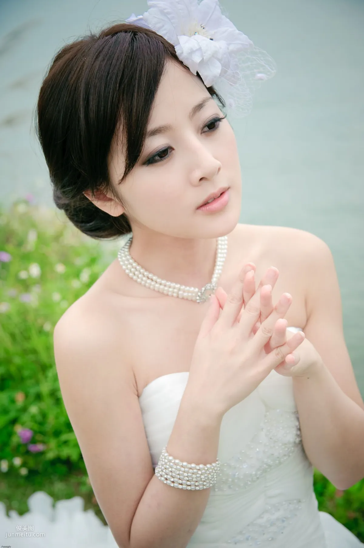 Zhang Kaijie / Zhang Yunfei "Sun Moon Lake + Paper Church (Wedding Dress)" Photo Set photo 27