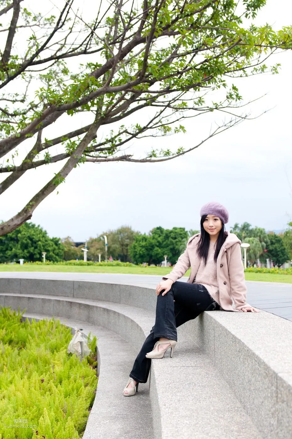 Taiwan Beauty Jiawen Yuanshan Outdoor Shoot Photo Set photo 37