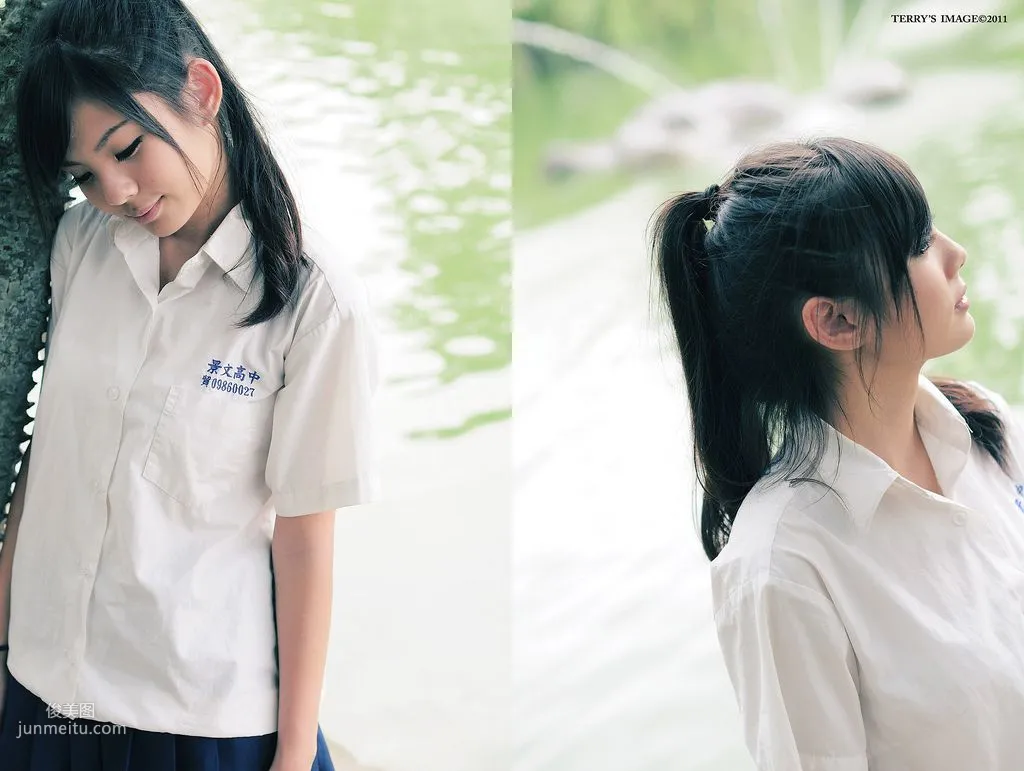 Taiwan Beauty Tuna/Xu Weiyin Little Fresh and Beautiful Outdoor Shoot Photos Collection photo 27