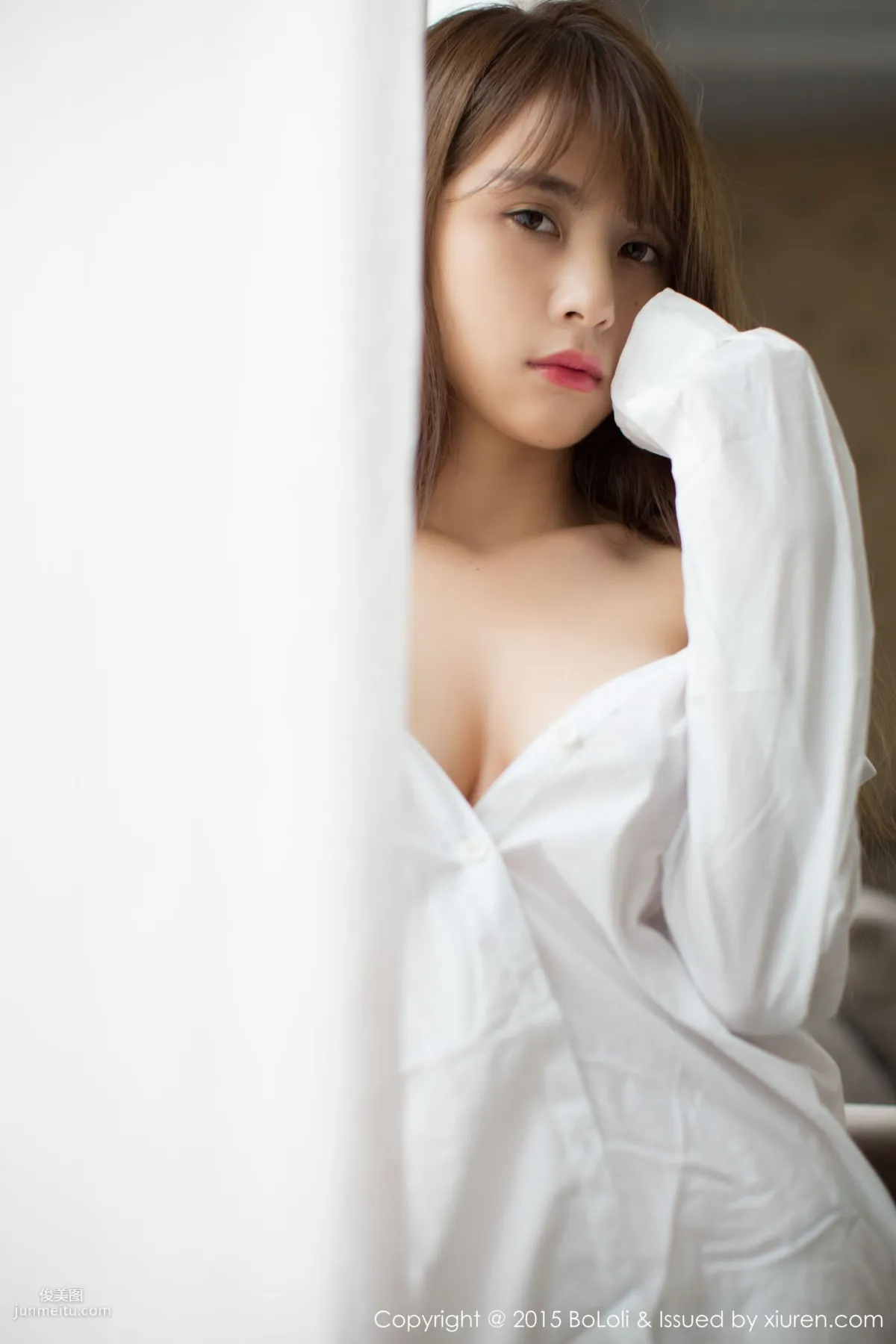 Xia Meijiang - Sexy Lingerie + White Shirt [Boluoshe] Vol.063 Photo Set photo 36