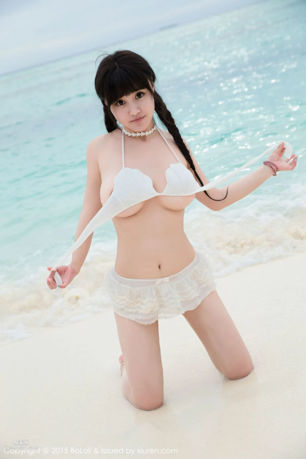 Barbie Keer, Maldives Travel Shoot, Beach and Sand Chapter [Boluoshe] Vol.057 Photo Set photo 31