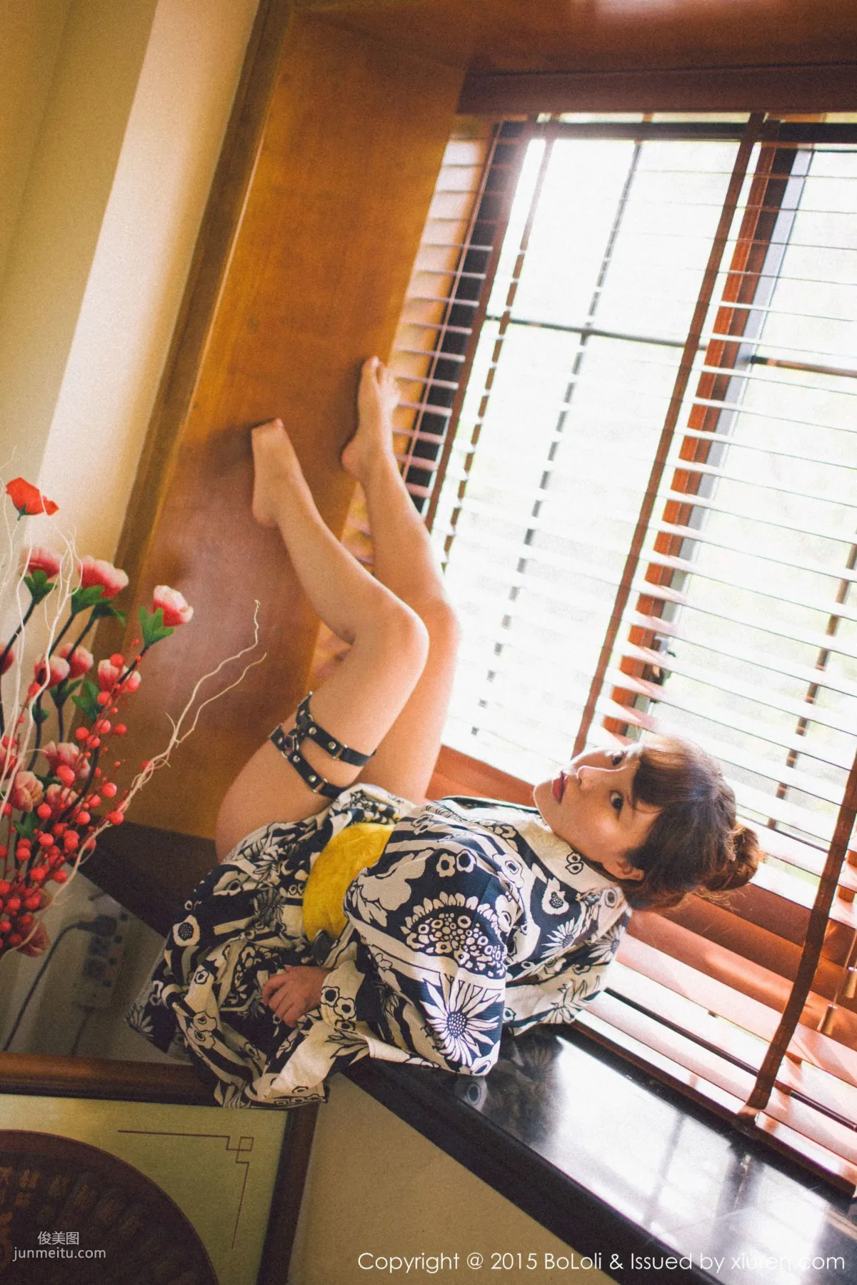 Liu Youqi Sevenbaby, Kimono Theme [Boluoshe] Vol.056 Photo Set photo 14