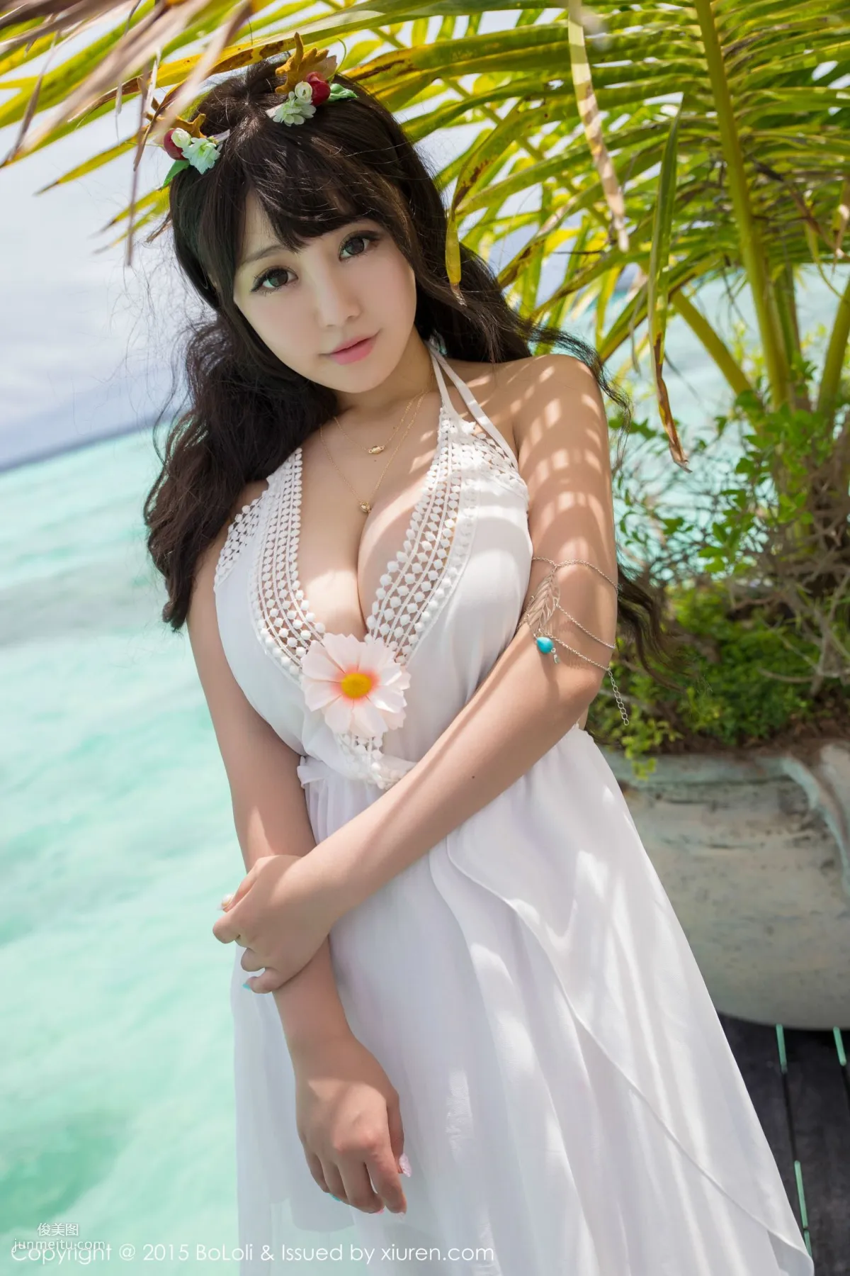 Barbie Ke'er 'Maldives Travel Shoot' Fresh and Sweet Series [Boluoshe] Vol.042 Photo Set photo 45