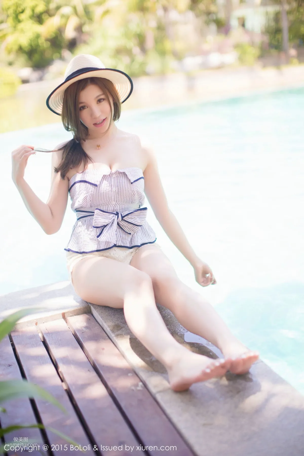 Liu Yaxi Sanya Travel Shoot Fresh and Sweet Series [Boluoshe] Vol.014 Photo Set photo 65