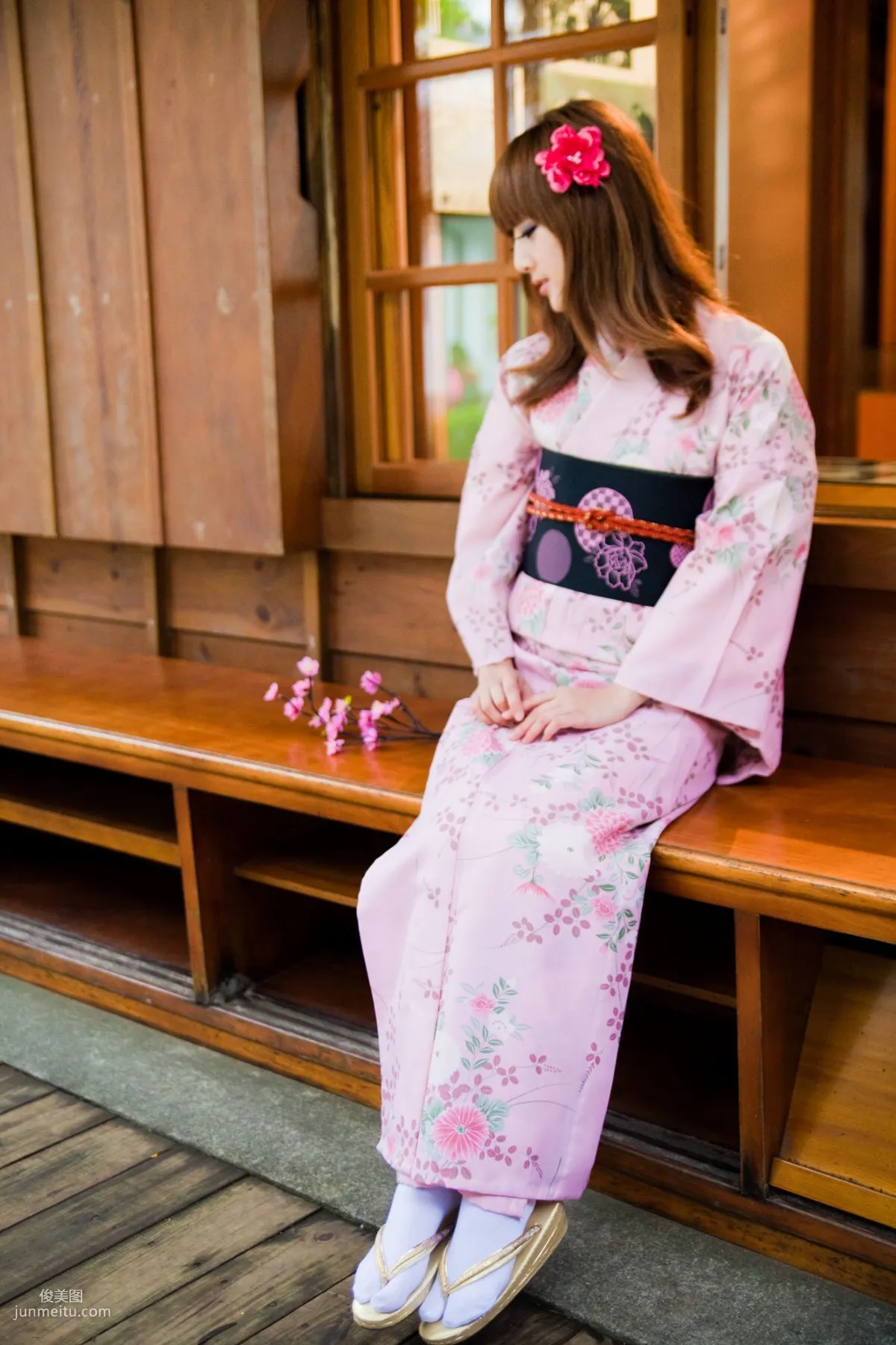 果子、小品、兔兔(品果兔)《宜蘭和服遊拍》写真集8