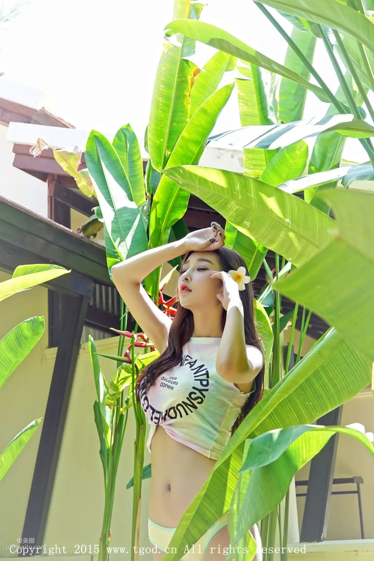 Li Xiaoqiao JoJo, Jungle Adventure with the Goddess [TGOD] Photo Set photo 36