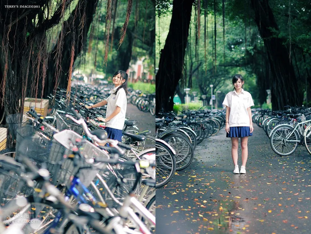 Taiwan Beauty Tuna/Xu Weiyin Little Fresh and Beautiful Outdoor Shoot Photos Collection photo 9
