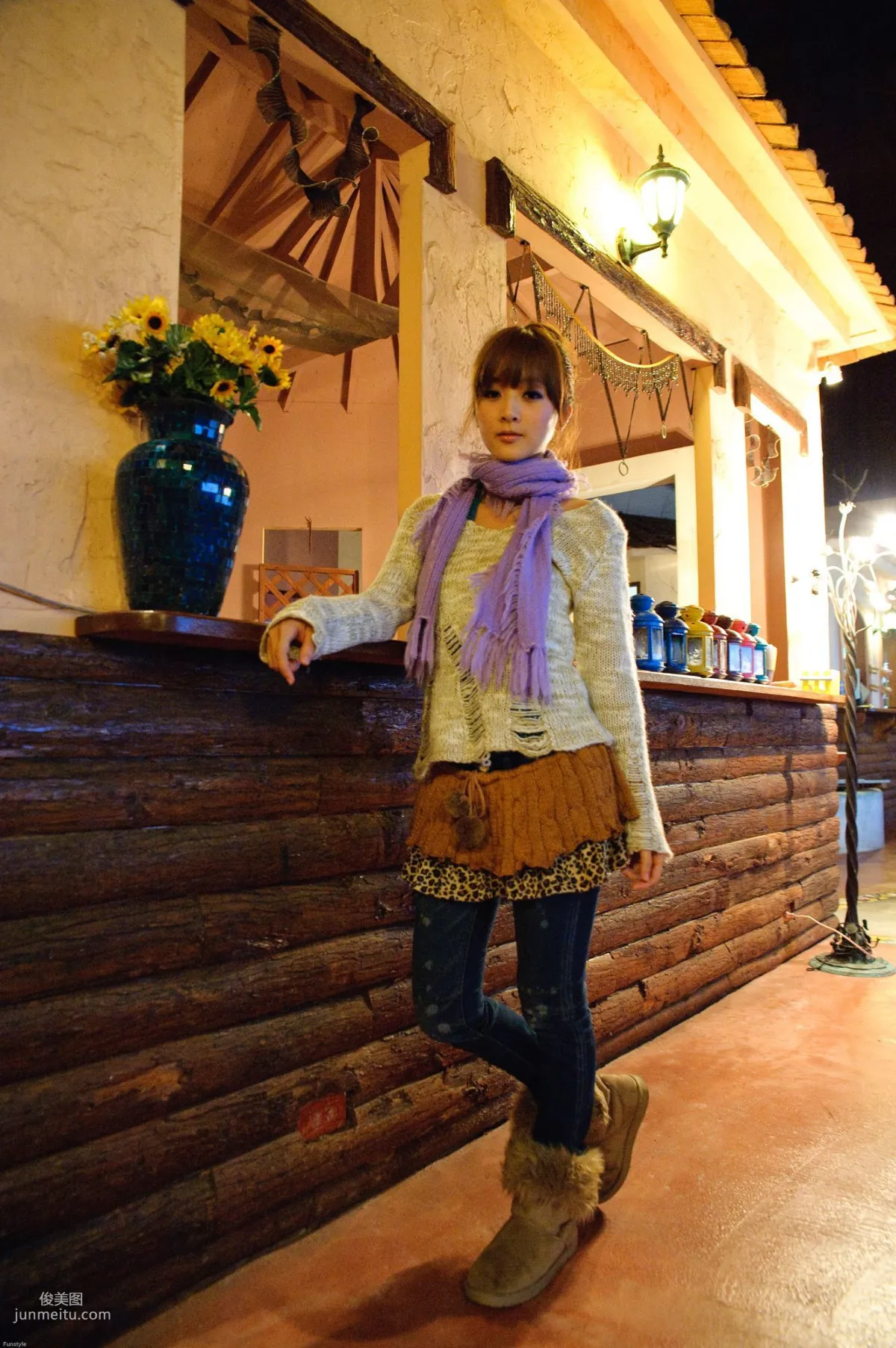 Guozi MM / Zhang Kaijie French Farmhouse Outdoor Shoot Photo Set photo 26