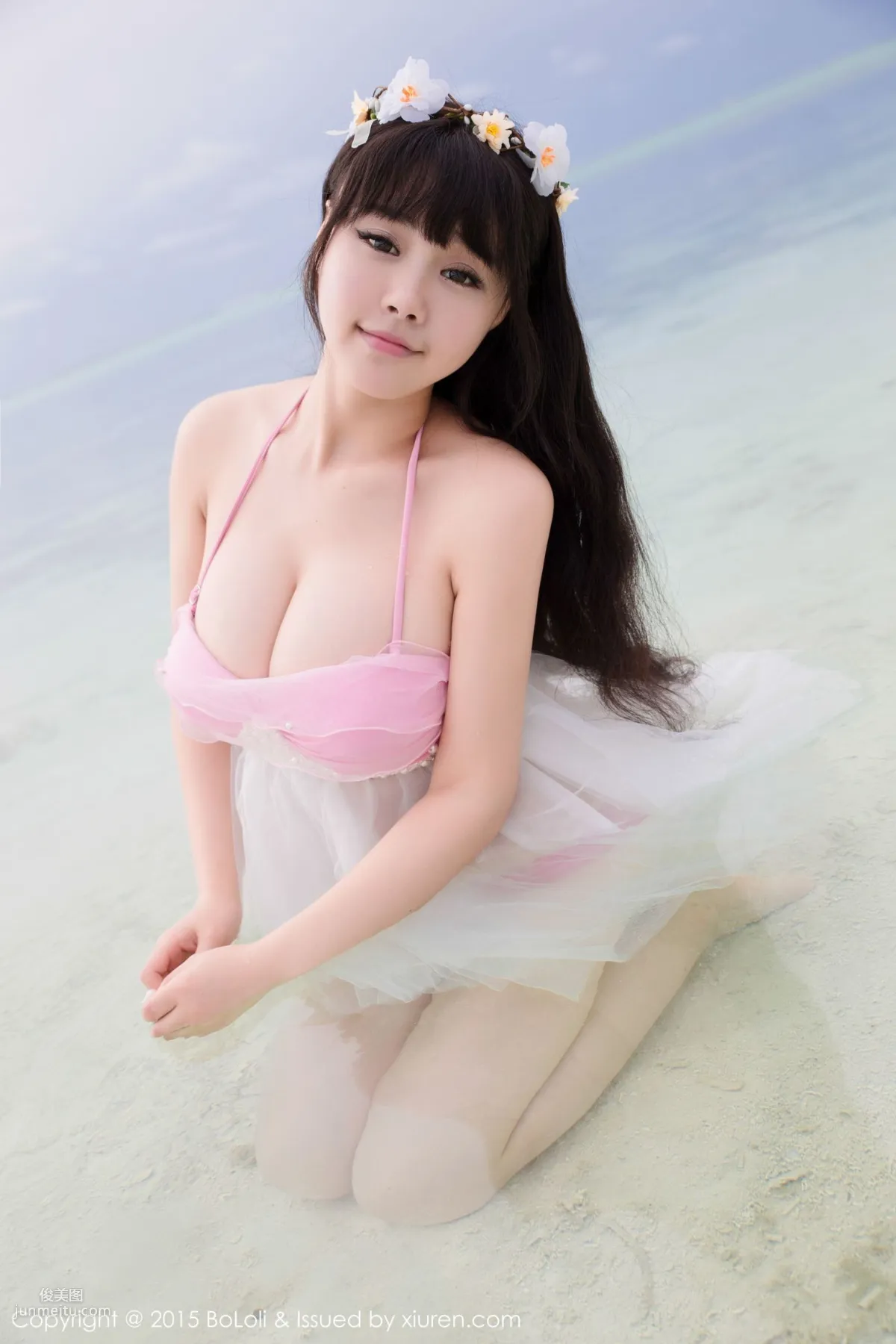 Barbie Keer, Maldives Travel Shoot, Beach and Sand Chapter [Boluoshe] Vol.057 Photo Set photo 44