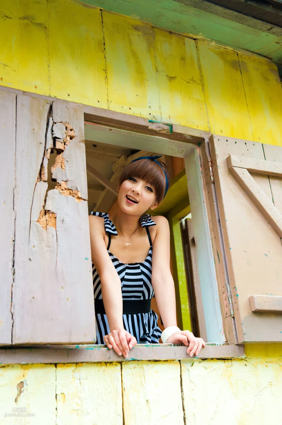 Zhang Kaijie / Mikako, Montmartre Cafe Outdoor Shoot Photo Set photo 81