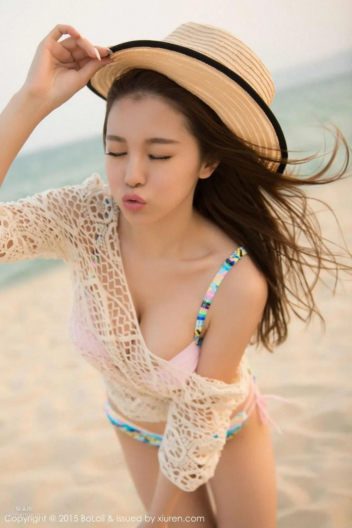 Liu Yaxi, Sanya Travel Shoot, Lace and Bikini Series [Boluoshe] Vol.026 Photo Set photo 34