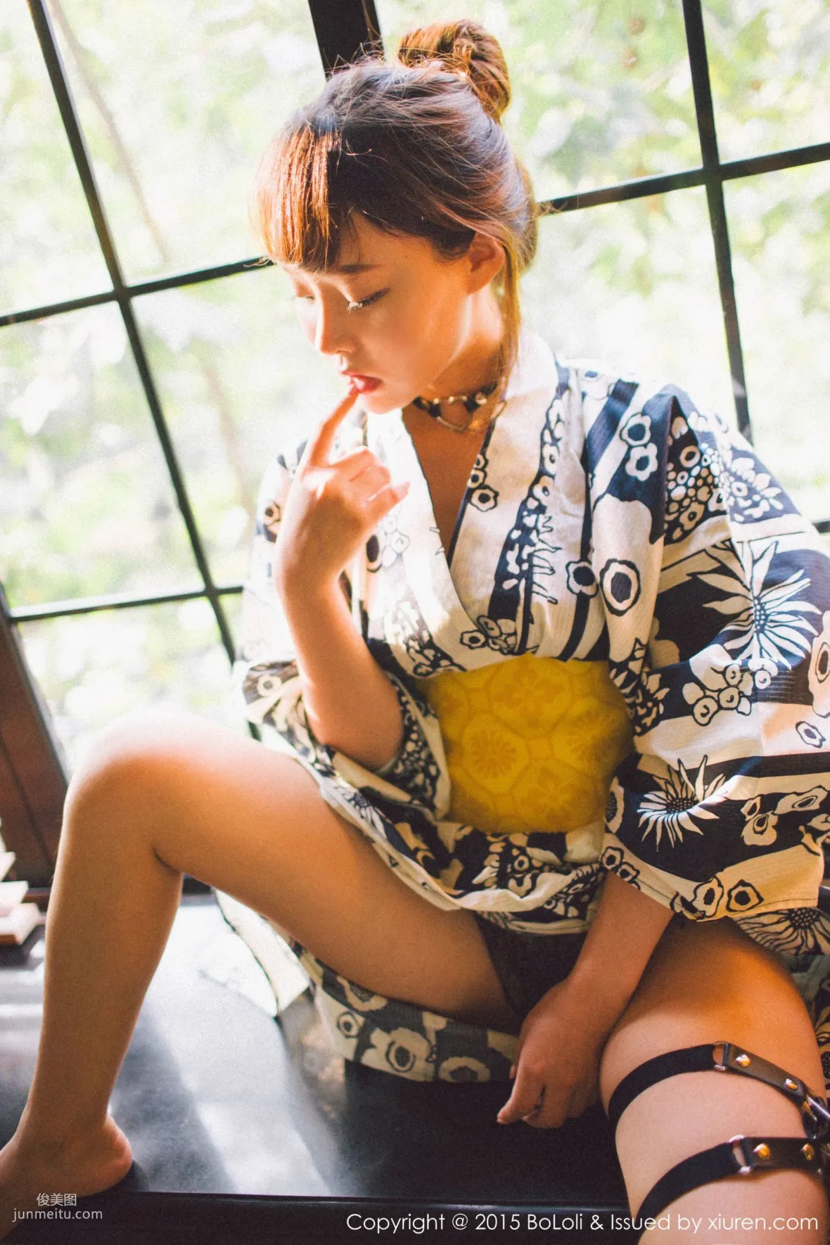 Liu Youqi Sevenbaby, Kimono Theme [Boluoshe] Vol.056 Photo Set photo 10
