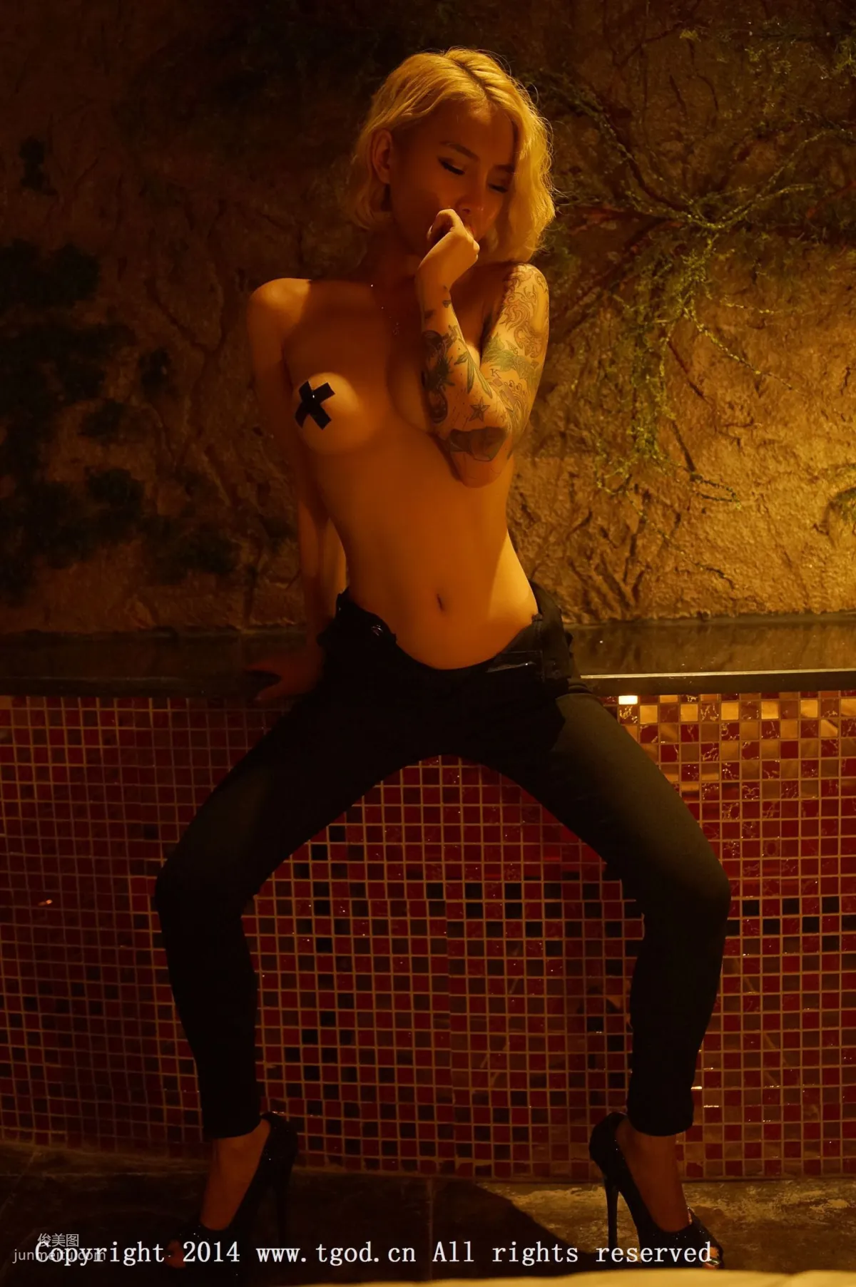 Sexy and Handsome Yakuza Boss shitt, SM Body Photography [TGOD] Photo Set photo 34
