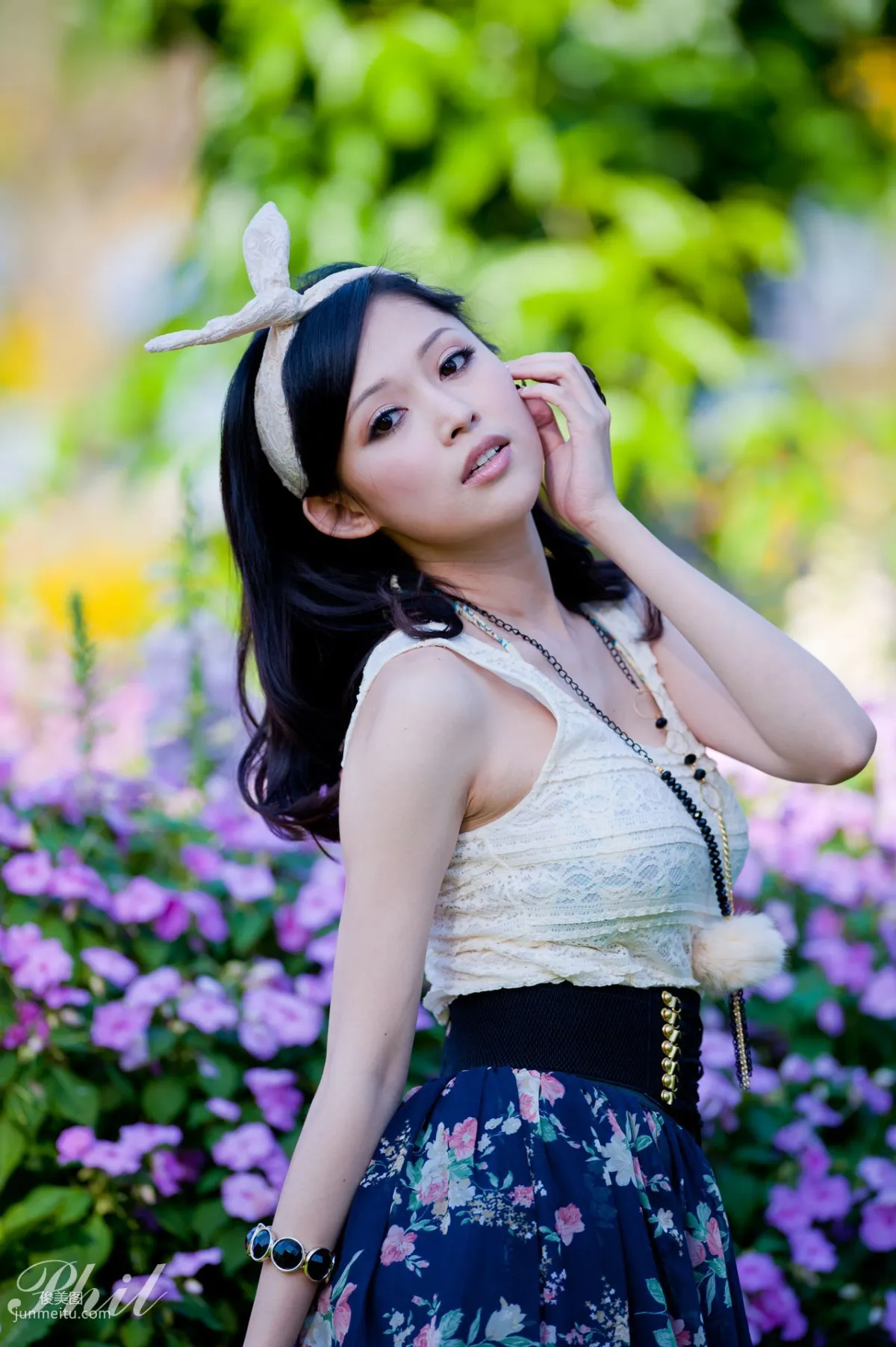 Beautyleg Leg Model Avy Dress Park Outdoor Shoot Photo Set photo 56